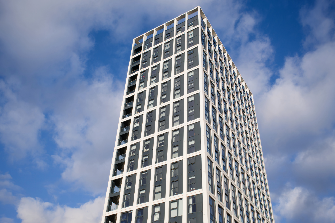 High rise building