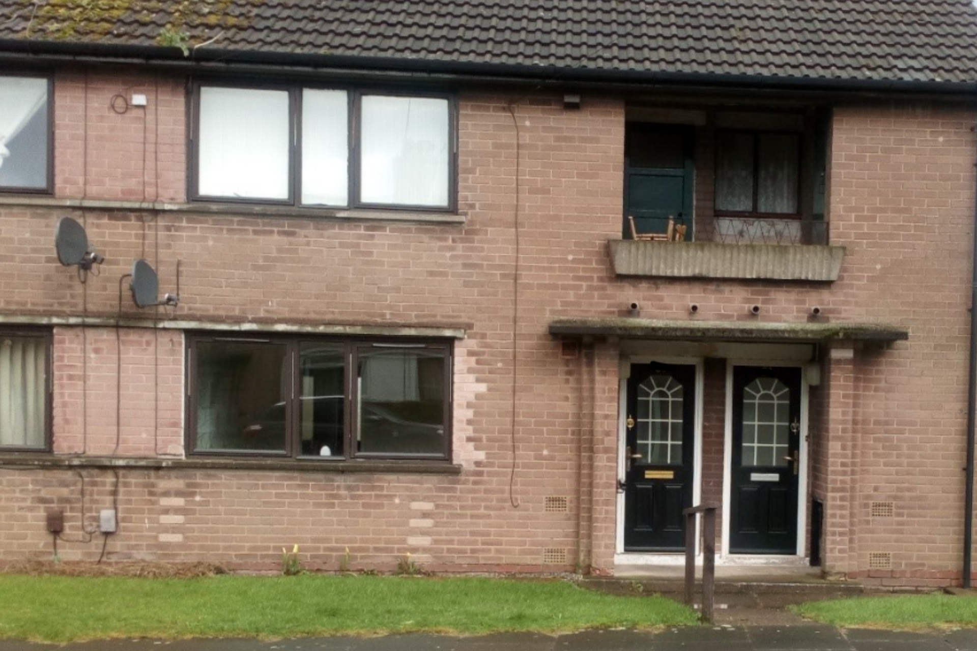 Outside view of property