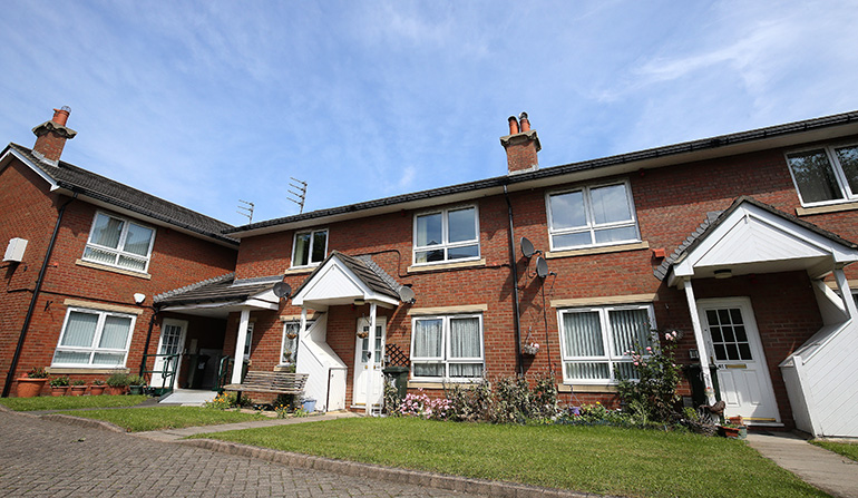 Trinity Close gardens