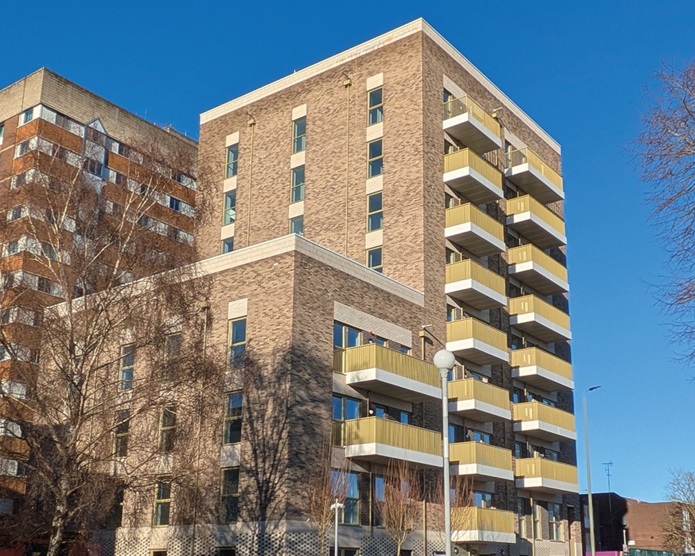 Outside view of property