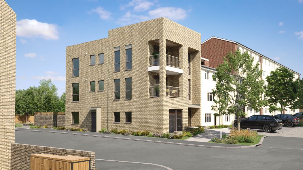 CGI of the development