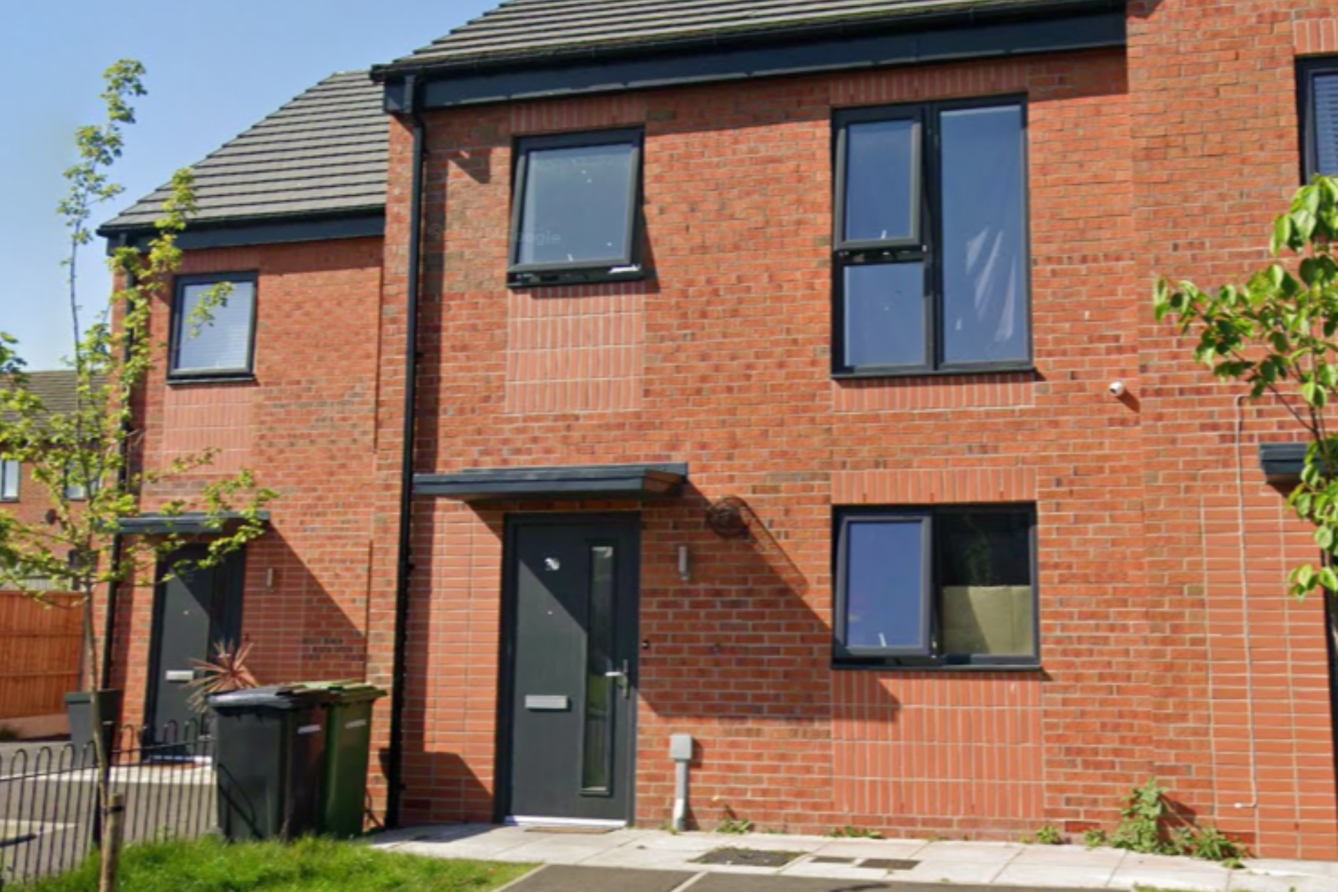 Outside view of property