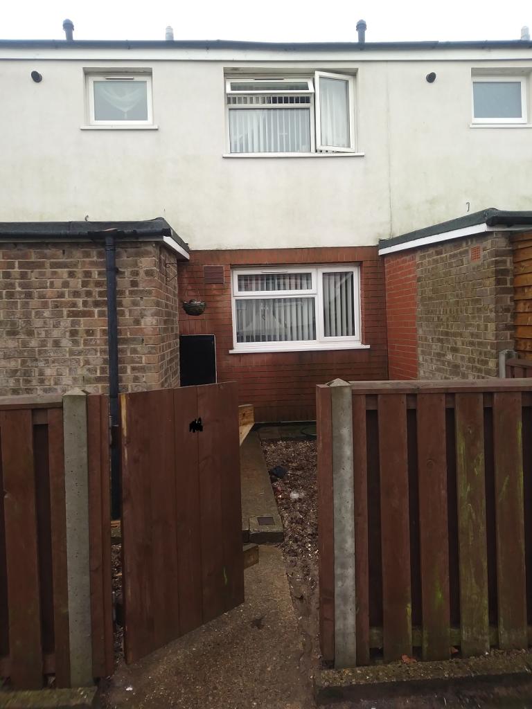 A two storey terraced home