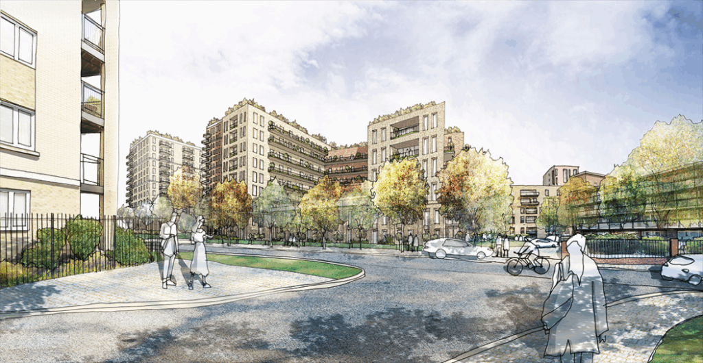 CGI of development