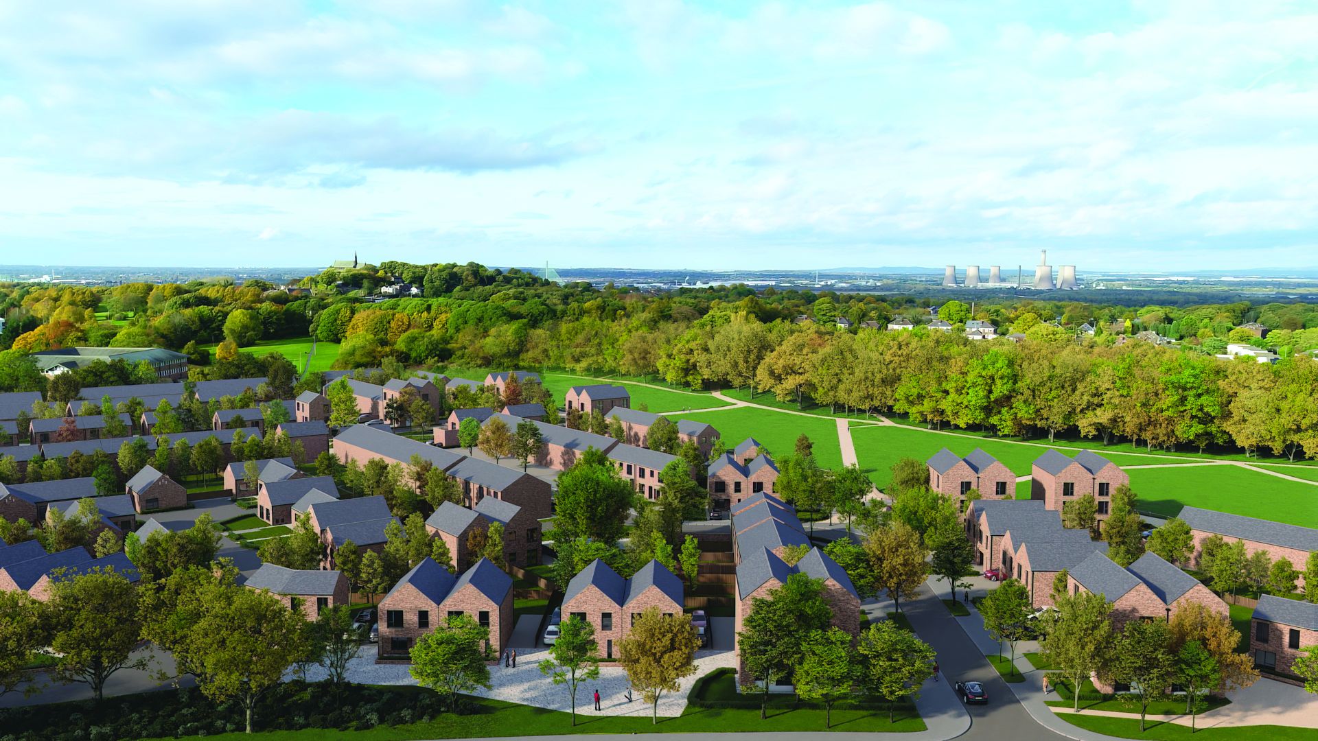 CGI of the development