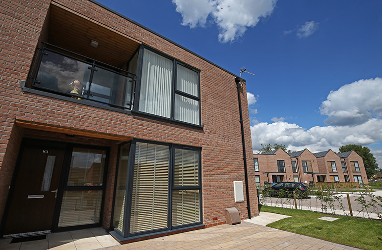 Exterior of Joseph Williams Mews property