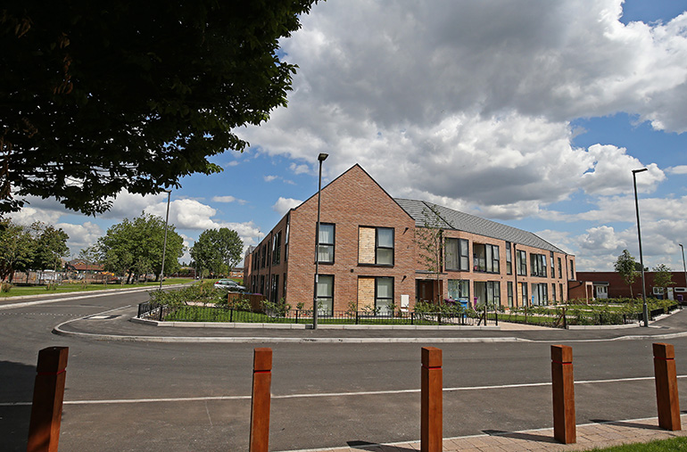 Exterior of Joseph Williams Mews scheme