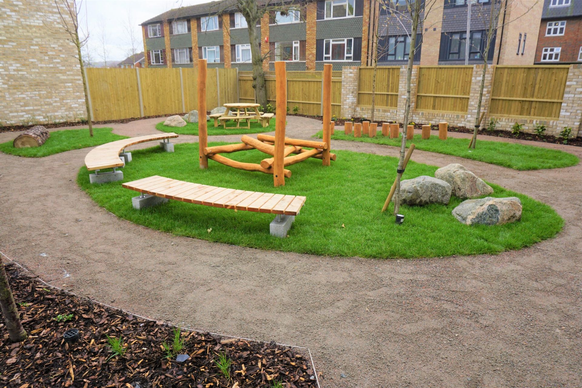 Outside play area