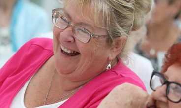 Laughter at Riverside's Retirement Living services!