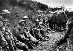 World War I trenches