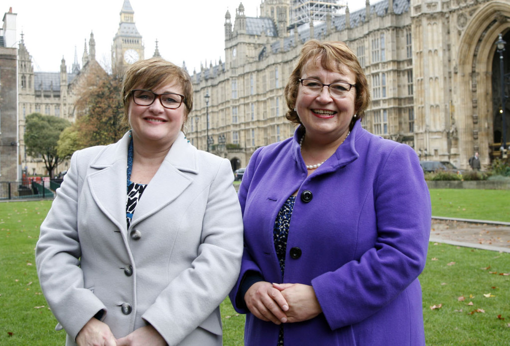 Executive Director or Care & Support Leann Hearne joined by CEO Carol Matthews at Westminster.