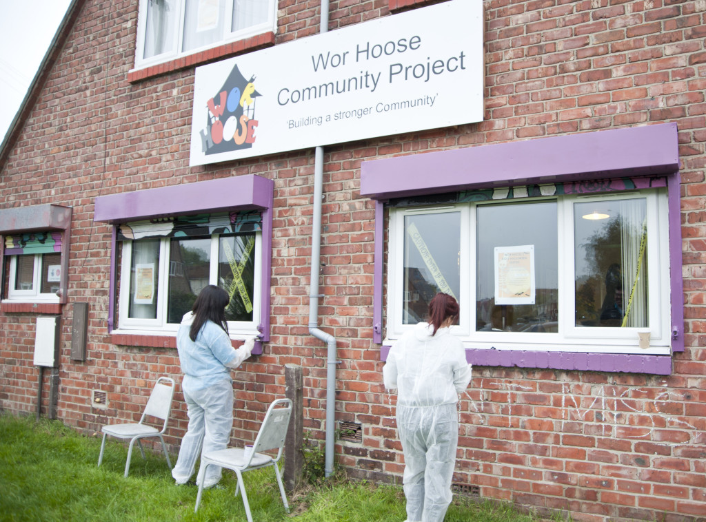 Wor Hoose community centre gets DIY SOS style makeover thanks to volunteers