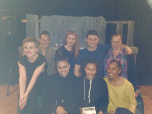 Lambeth tenants met the cast of Terriers play 