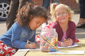 Children enjoy community event