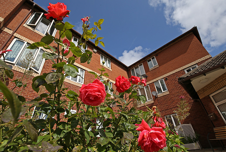 Exterior of Akenside Court, Bootle