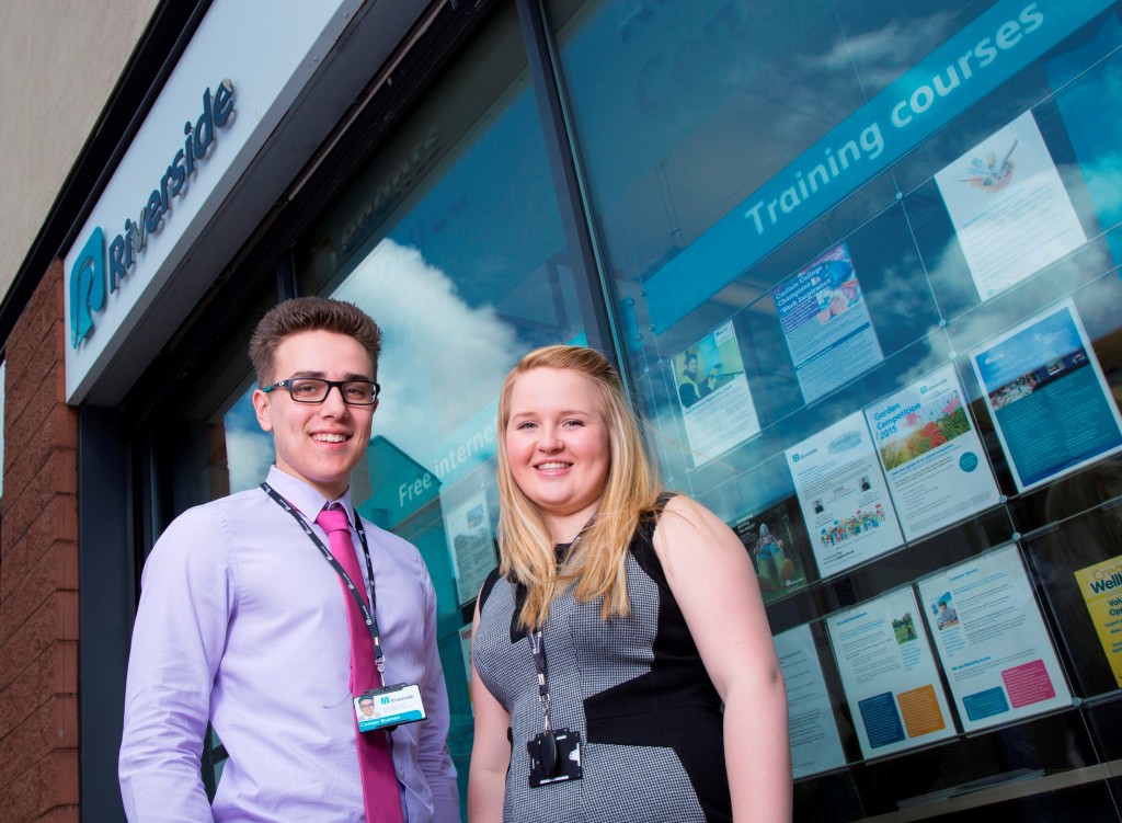 New Cumbria apprentices Beth Pattinson and Connor Bulman