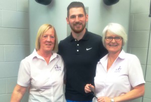 The Community Centre team at the Botcherby gym opening