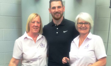 The Community Centre team at the Botcherby gym opening