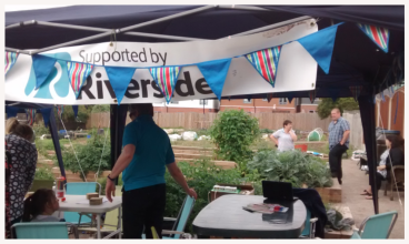 An allotment day in Derby helped us promote our services to tenants
