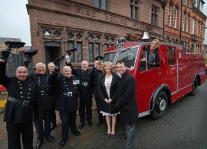 The Old Fire Station on Durning Road Liverpool turned into accommodation by Riverside Housing. Pictured is new tenant Kerry Parkinson in her new home.