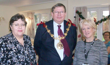 Mayor of Faversham comes to Waterstone Place
