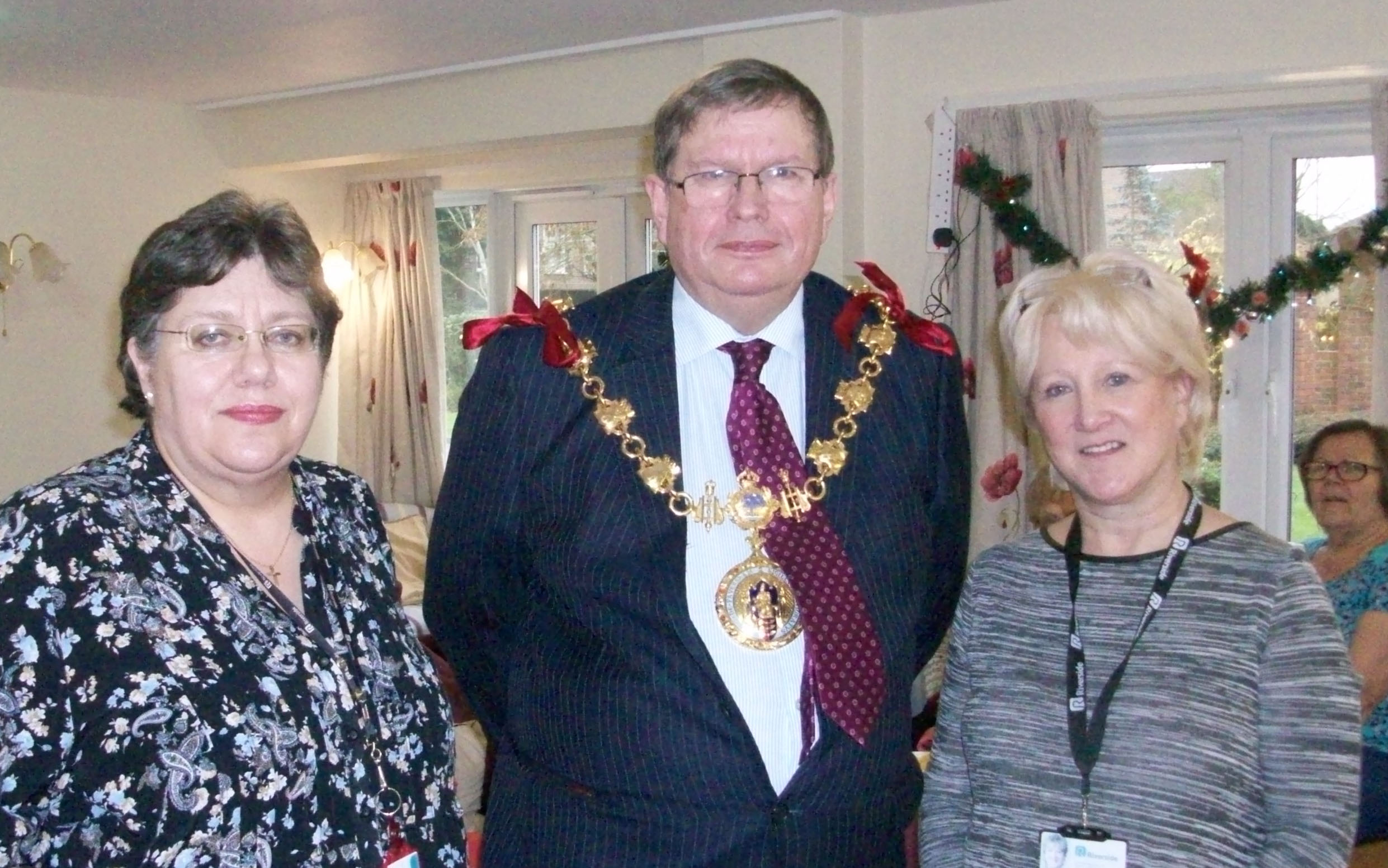 Mayor of Faversham comes to Waterstone Place