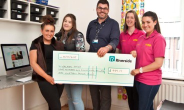 We donated more than £900 to the YMCA in Walker to fund a new computer