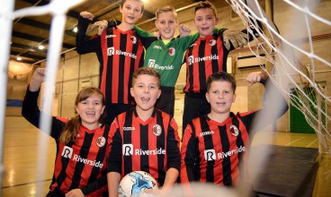 West Moor Juniors FC receives funding for new strips