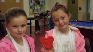 April and Lola having fun with SMARTYs at Mab Lane Youth Club during one of the events organised by the youth consortium