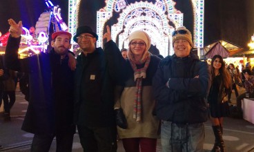 Our supported housing customers in Cambridge visit Winter Wonderland in London