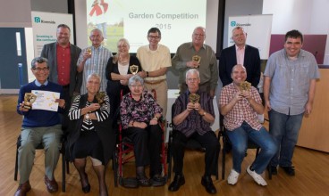 The garden competition winners