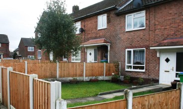 We're replacing fences in Langley