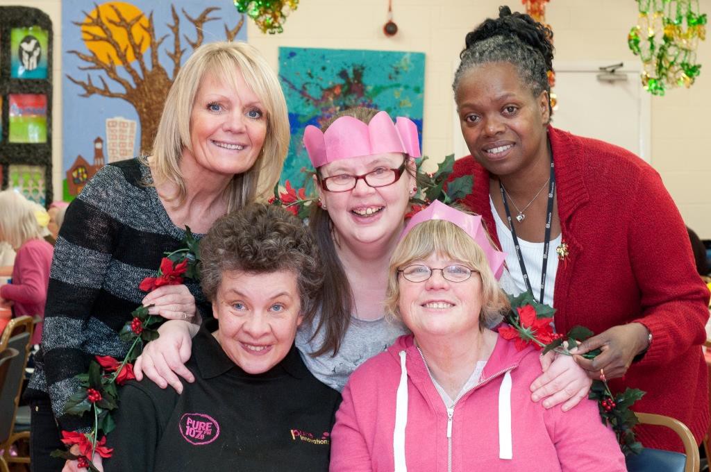 Christmas party at Demesne Community Centre, Langley.