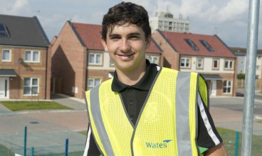 Joe McFadyen, one of 48 apprentices at Hull Extra Care