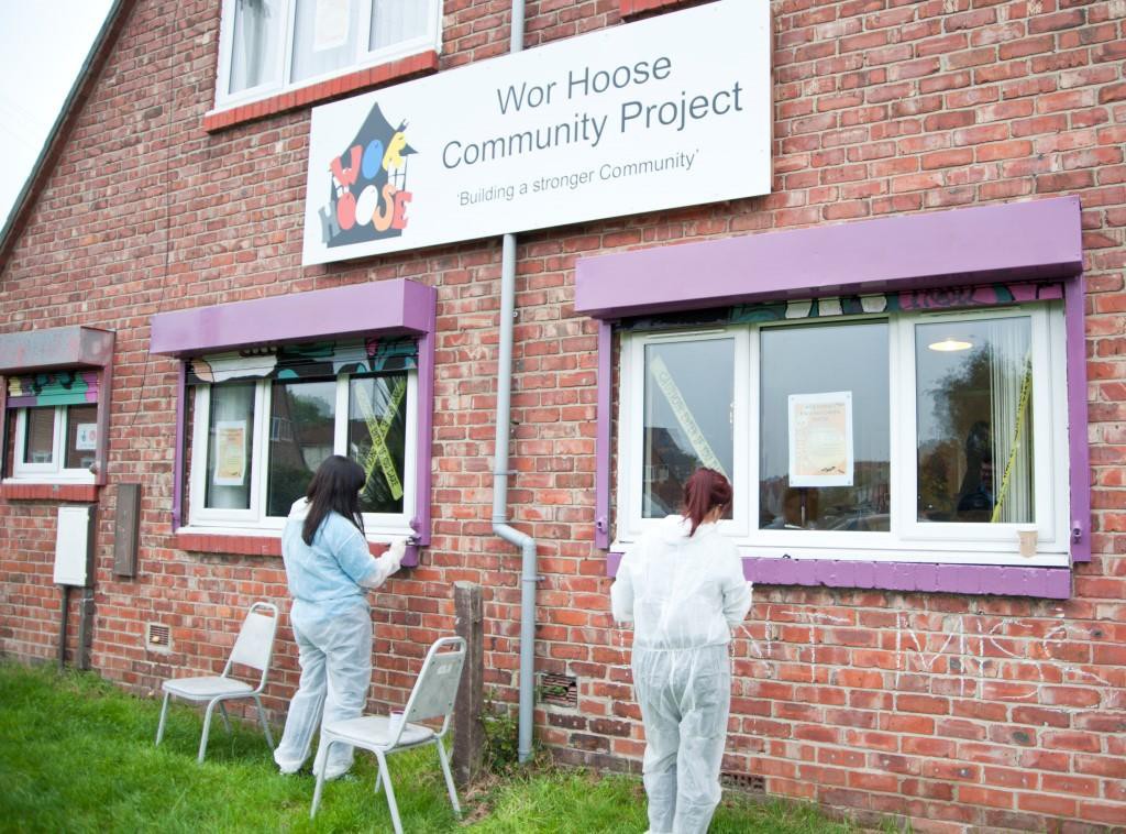Volunteers get stuck in at Wor Hoose