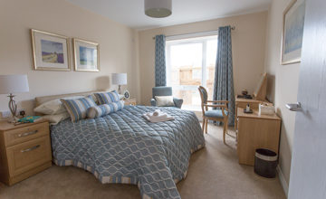 Willow Brook show home bedroom
