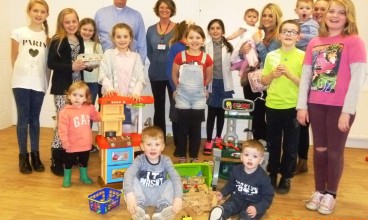 Arthuret Kid's Club say thank you