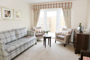 Willow Brook extra care living room