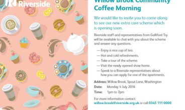 Community open day at Willow Brook extra care scheme