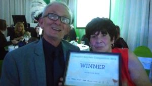 Mr Walls with Best Individual Garden over 60's prize at Liverpool Garden Competition