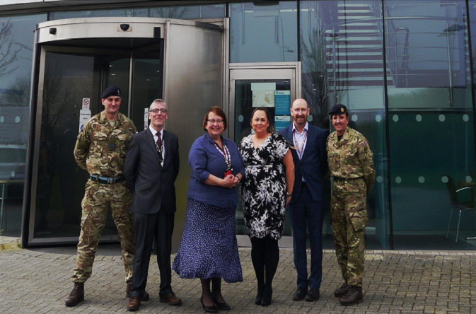 Armed Forces Covenant resigning at Riverside