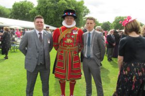 Meeting the Beefeaters Buckingham Palace.