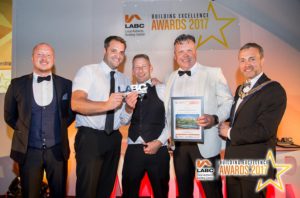 Compendium Living’s regeneration project Weston Heights has won won a Building Excellence award at the Local Authority Building Control (LABC) Building Excellence Awards for the West Midlands region. 