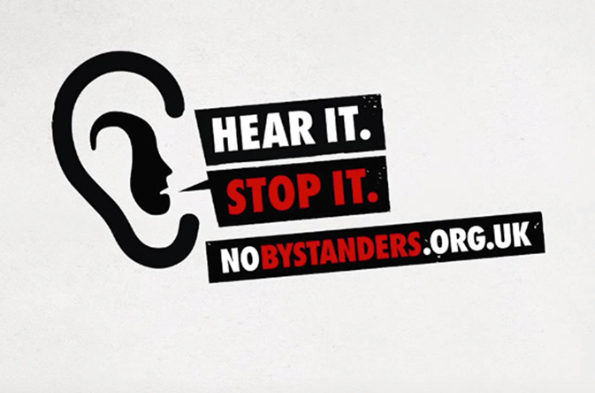 #nobystanders Stonewall campaign
