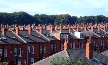 Roof tops in Headingley, Leeds.