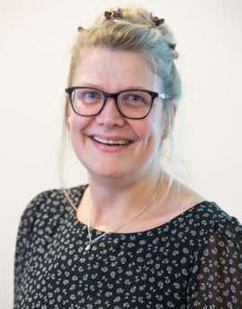 Sally Trueman, who is a Riverside Board member, is involved in the Benefit to Society campaign.