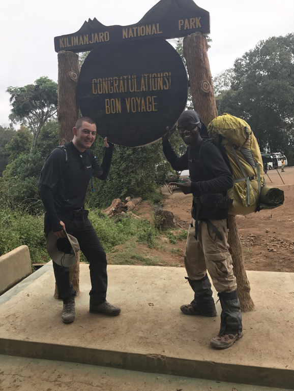 It took Tim and his team 7 days to complete the climb