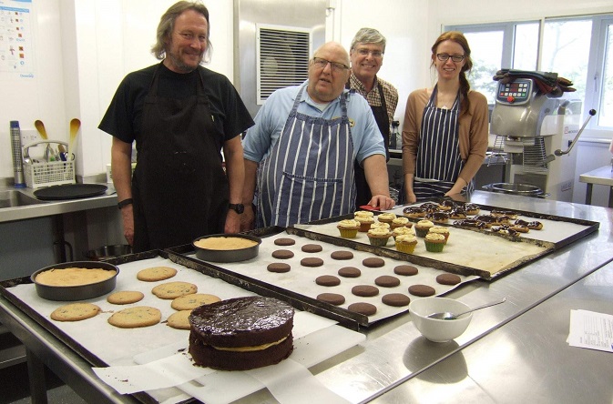 Marco Pierre White with The Beacon residents