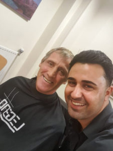 5* Kurdish Barbers in Garston came to Green Lane supported housing service in Tuebrook over the festive period and offered residents a free trim.