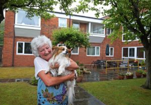 Nikki Moss from Riverside’s Ashton Court retirement living scheme in Birkdale was given a Mi-fi unit for her laptop so she can surf the internet anywhere she likes.